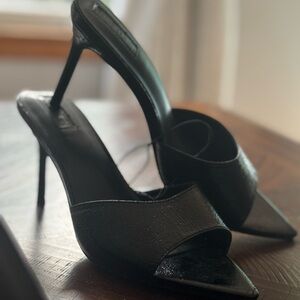 Black Stiletto Heels